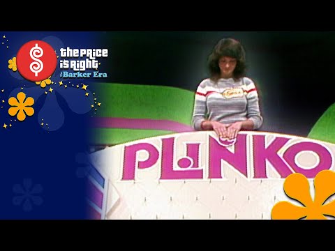 Contestant Has Some Bad Luck Playing PLINKO - The Price Is Right 1983