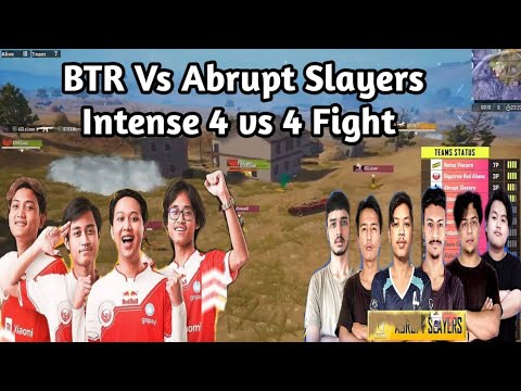 BTR Vs Abrupt Slayers Intense Fight in PMGC 2020 Season 0