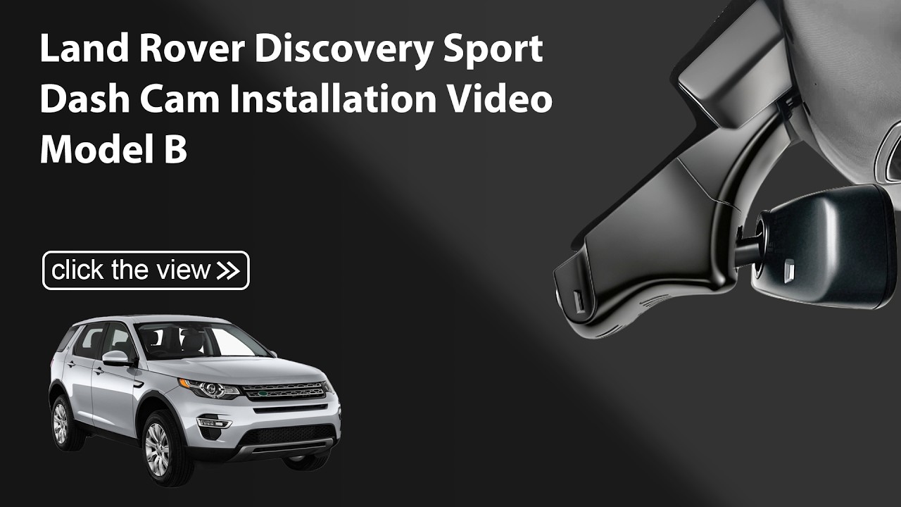  Land Rover Discovery Sport L550 (2015-2019) Mangoal OEM Dash Cam Installation | Model B ( 011)