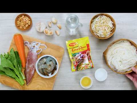Bihun Goreng Putih Ala Singapura