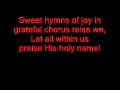 O Holy Night by Barlow Girl, lyrics 