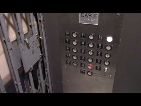 Gated Otis Traction Service Elevator in Chicago, IL