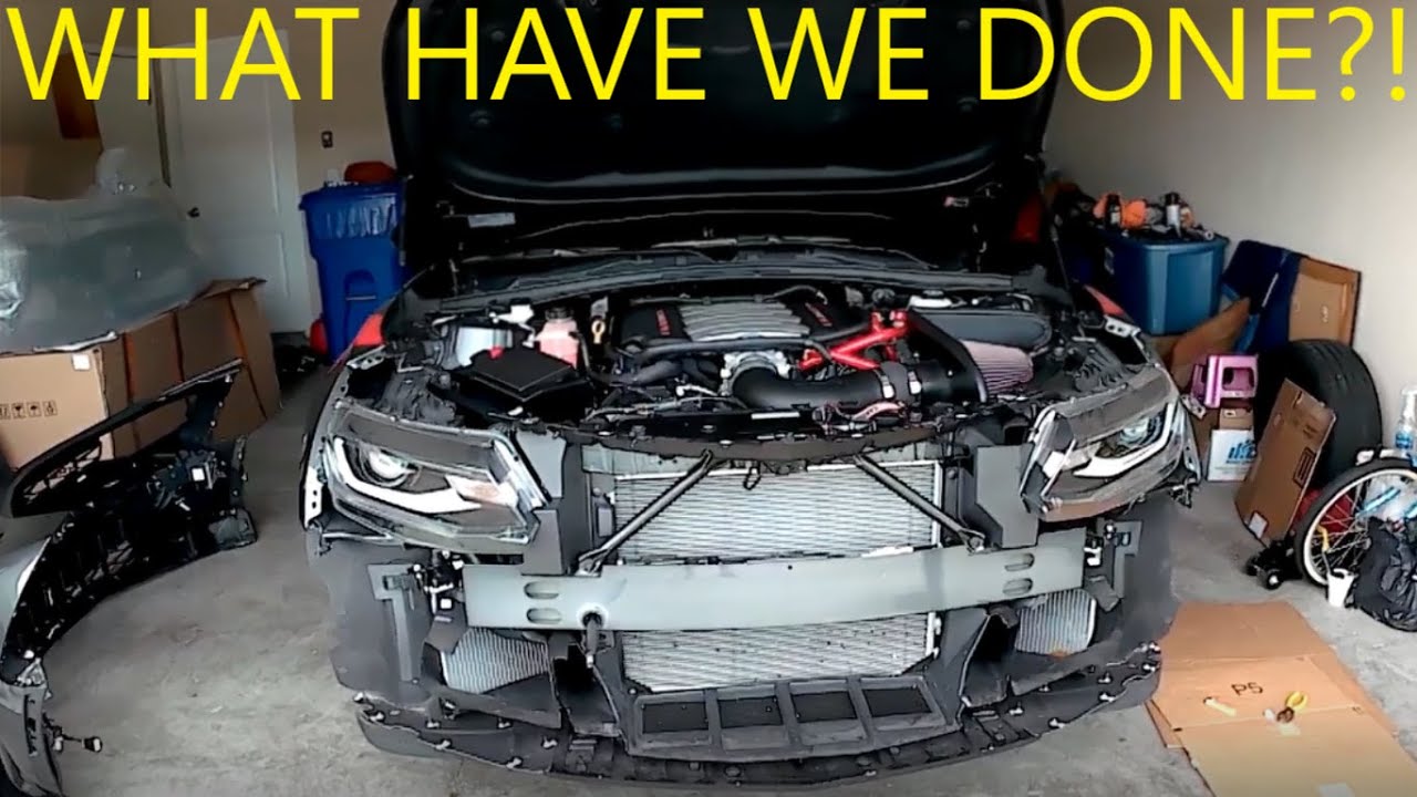 Camaro SS bumper to ZL1 bumper conversion