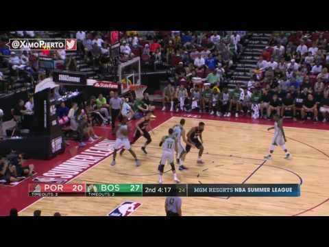 Portland Trail Blazers vs Boston Celtics ~ Full Game Highlights ~ July 9, 2017 ~ NBA Summer League