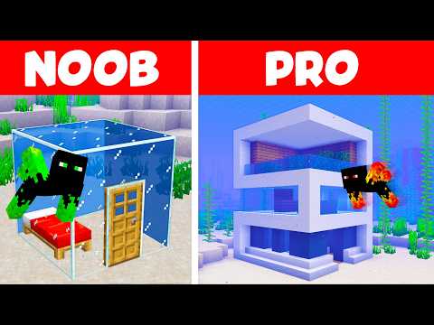 I Built a Secret Base Under The Ocean in Minecraft