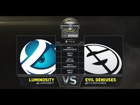 Luminosity vs Evil Geniuses - CWL Anaheim Open Presented by PlayStation - Day 3