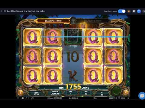 Lord Of Merlin And The Lady Of The Lake Huge Win