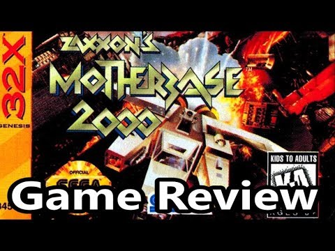 Zaxxon's Motherbase 2000 Sega 32x Review - The No Swear Gamer Ep 562