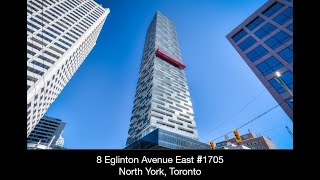 🍃 Welcome to 8 Eglinton Avenue East unit 1705