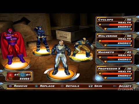 X-Men Legends II: Rise of Apocalypse - All Characters and Costumes (PS2/XBOX/GAMECUBE/PC/PSP)
