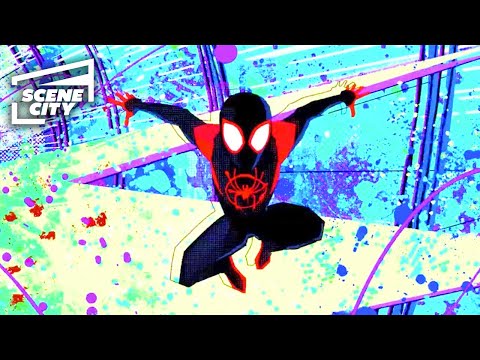 Into The Spiderverse: Ending Fight Scene (MOVIE SCENE) | With Captions