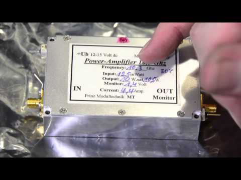 DL2AM 10 GHz 10 Watt Power Amplifier