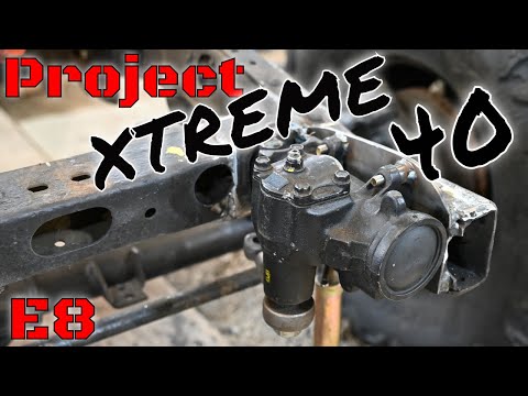 Project XTREME40: Saginaw Power Steering Box Mount