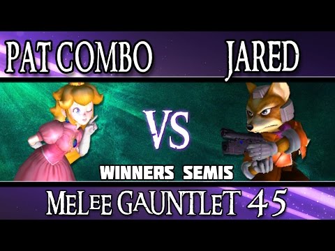 Melee Gauntlet 45 - Pat Combo (Peach) vs Jared (Fox)