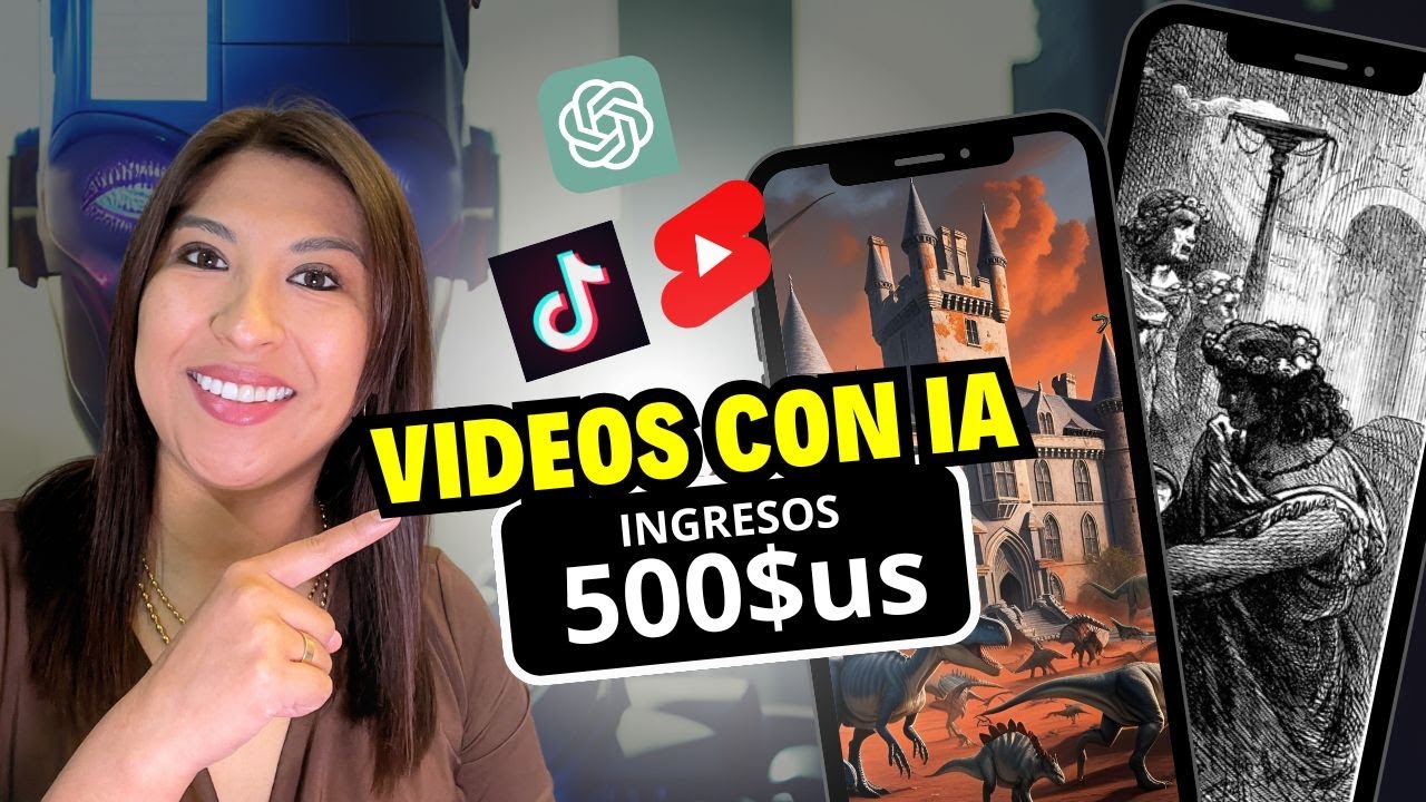VIDEOS con INTELIGENCIA ARTIFICIAL monetiza rapido en YOUTUBE 🚀