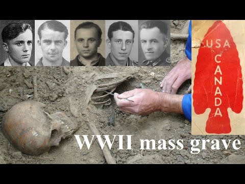 The mass grave of German soldiers at Villeneuve-Loubet - exhumation, identification and problems