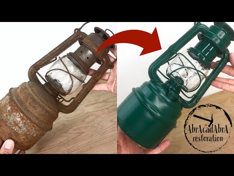 Feuerhand baby special 276 Oil lamp - Super restoration!
