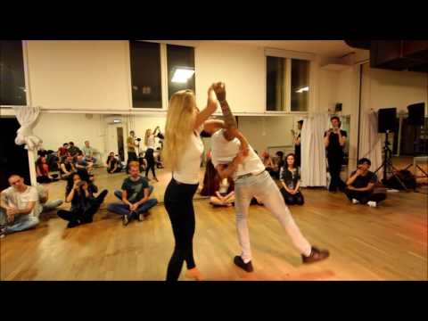 BZA Sunday YUZE after-party,workshop zouk demo - Carlos Oliveira & Anastasia,Amsterdam,sun9april2017
