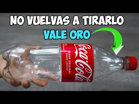 No Volverás a tirar las Botellas Vacías de Gaseosa luego de que veas este video!