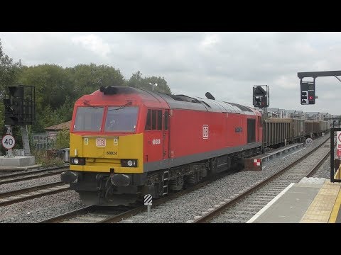 Freight trains at Oxford Didcot  Swindon & Keynsham 10th September 2019
