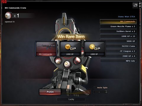 Crossfire Na :Win M4 Commando From 10 Crate