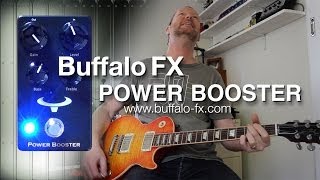 Video thumbnail for Buffalo FX: POWER BOOSTER - Demo by Brett Kingman