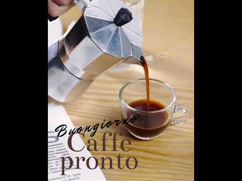 Buongiorno! Caffè Pronto - Video con moka