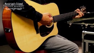 Video thumbnail for Martin DC-18E Acoustic-Electric Guitar by Musician's Friend