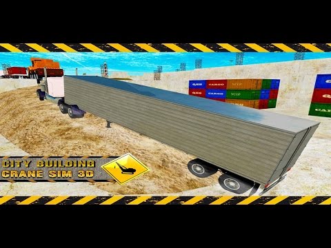 City Building Crane Sim 3D Video