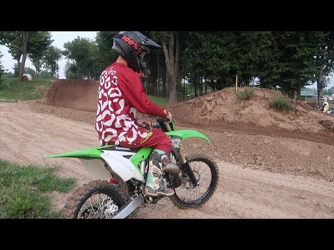 FIRST RIDE BACK ON 2018 KX125 2 STROKE
