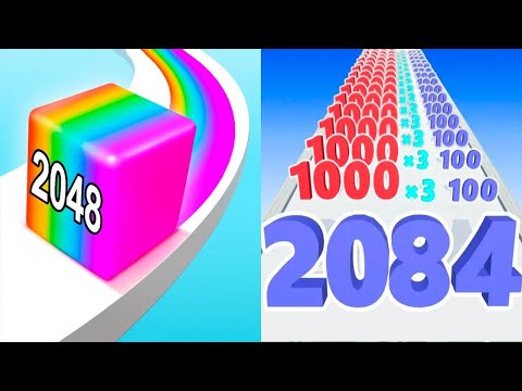 Jelly Run 2048 vs Number Master || Tall Man Run || All Levels Speed Run Gameplay Android (iOS)