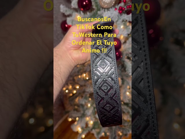 Vídeo relacionado con Tourbon - Cinturón de piel de vacuno de lujo, DIY, estilo vaquero, para hombre, talla L