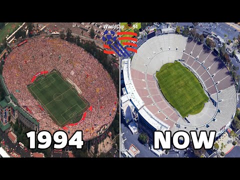 1994 World Cup USA Stadiums Then vs Now