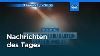Nachrichten des Tages | 8. Juni 2026 - Abendausgabe