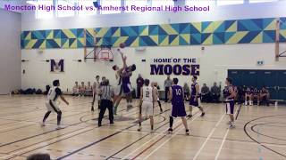 SOULEYE DRISDELLE VARSITY DEBUT!! 20p 20r Monster Performance! Moncton High Varsity Basketball