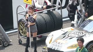2024 SUPER GT Rd.3 SUZUKA #2 グリッドガール 後藤佑紀 muta racing fairies 決勝日ピットウォーク レースクイーン 4K