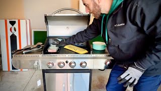 RW Flame 4-Burner Propane Grill with Griddle Review