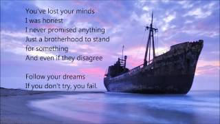Silverstein - A shipwreck in the sand(with lyrics)