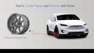 Learn How to Create interactive Pop-ups - Show object on click or rollover