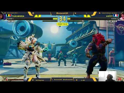 De las  Mejores Combates en el Red Bull Kumite SFVCE Luffy vs Takamura