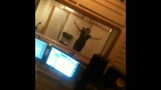 Bobby Vidales :: Grabando Coros "Dance With Myself"