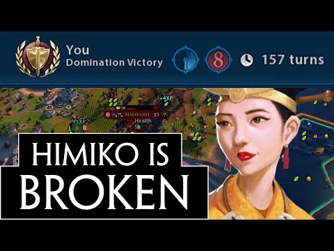 DEITY Himiko is a perfectly balanced hero who should be allowed in Civ 6 - Hungary Pt. 2