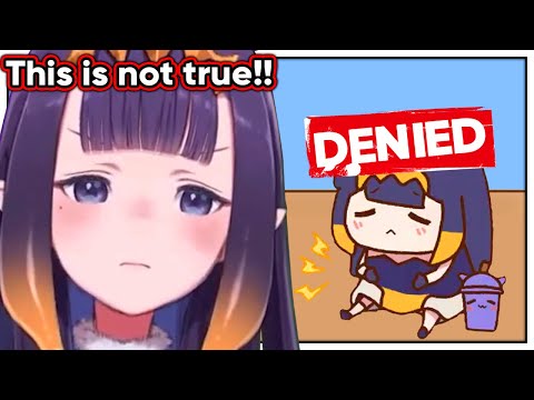 Ina addresses the accusation of her not feeding Smol Ina