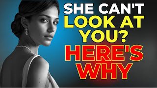 If She Makes Eye Contact Then Looks Down… It Means THIS 👁️⬇️ | Female Psychology