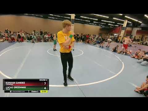 59-61 Lbs Round 2 - Kanaan Gandee, Louisiana Vs Lucas Greenway, Texas 0426