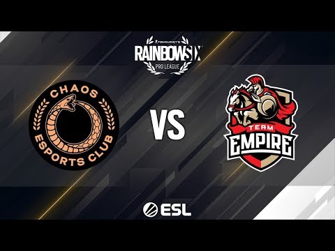 Rainbow Six Pro League - Season 9 - EU - CHAOS vs. Team Empire - Week 8