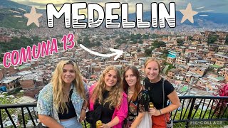 WALKING TOUR OF COMUNA 13 IN MEDELLIN, COLOMBIA (Solo Female Backpacking Colombia Vlog 5)