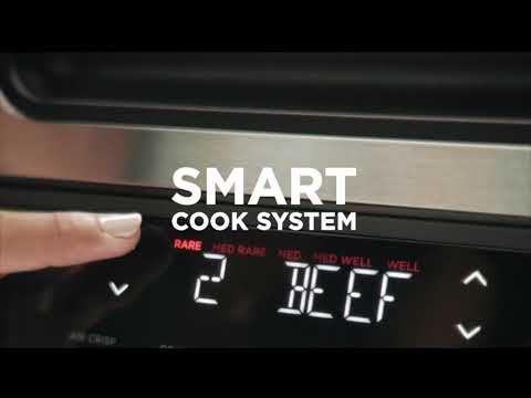 Ninja Kitchen Foodi Smart XL Grilis ir gruzdintuvė viename AG551EU, Juodos/Nerūdijančio plieno spalvos video