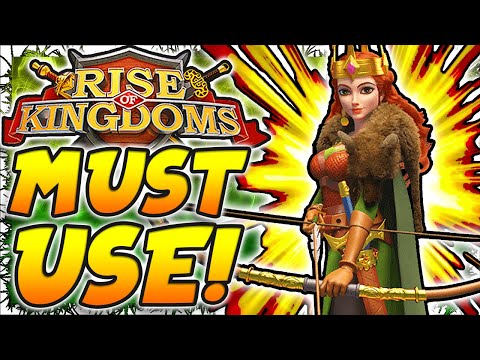 Aethelflaed Rise of Kingdoms Guide! Aethelflaed Talent Build, Rise of Kingdoms F2P Legendary!