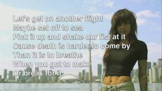 LIGHTS "Up We Go" Lyrics